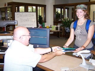 Materials check out and returns