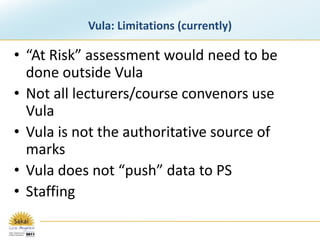 Assessing students at risk?Back to My WorkspaceOut of Gradebook