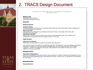 2. TRACS Design Document
 