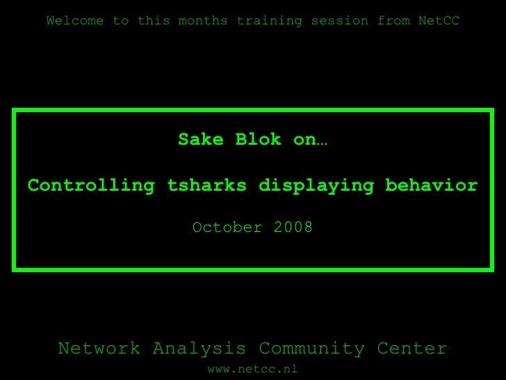 tshark display filter tshark display filter