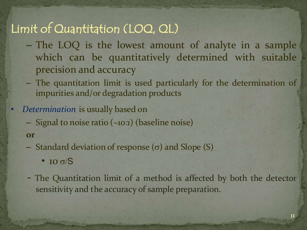 validation and calibration of HPLC