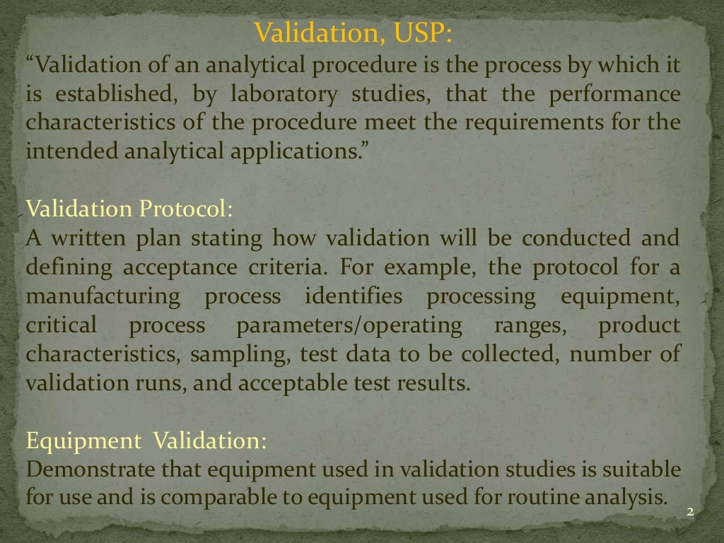 validation and calibration of HPLC