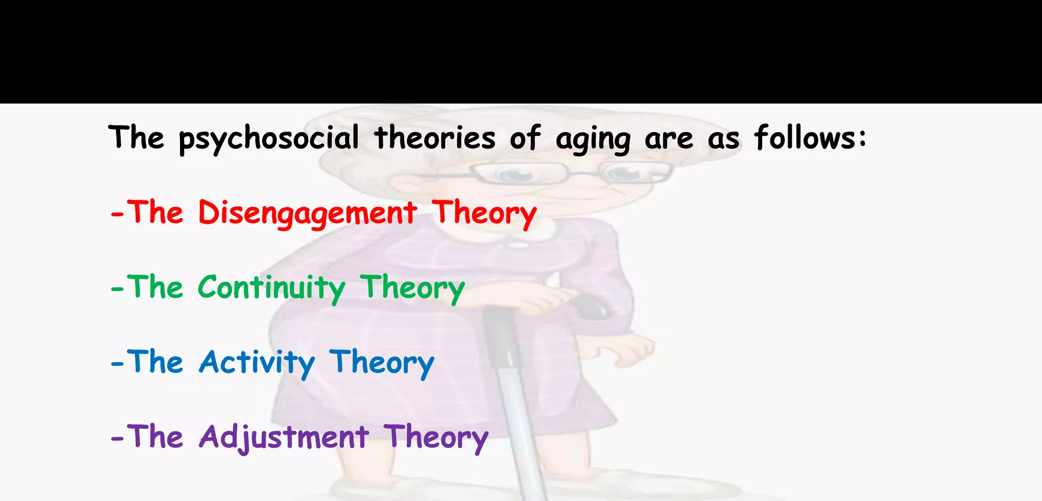 Concept of theories of aging ppt ppt