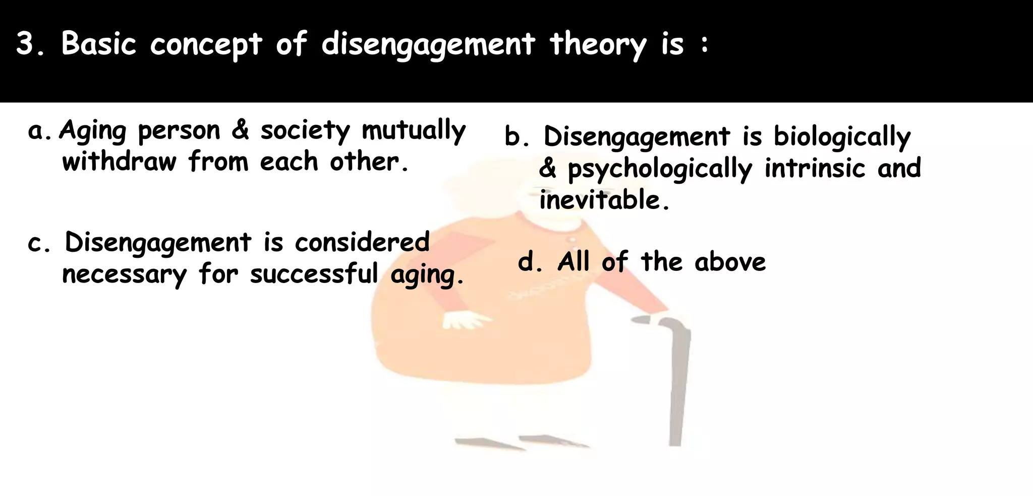 Concept of theories of aging ppt ppt