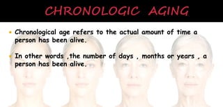 concept of theories of aging ppt | PPTX