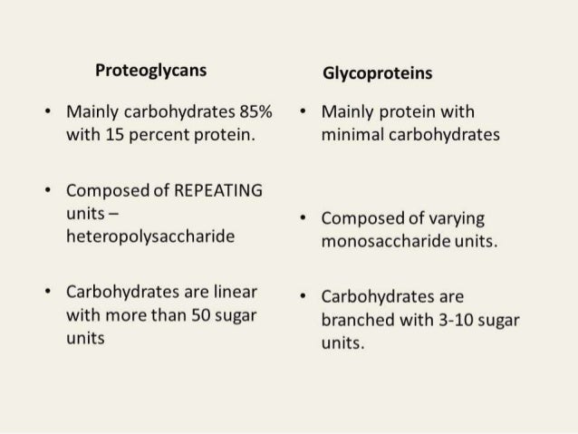 Proteoglycans And Glycoproteins