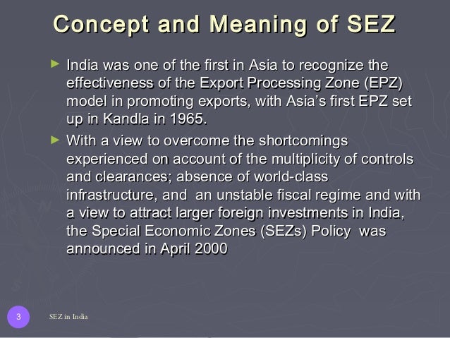 special economic zone