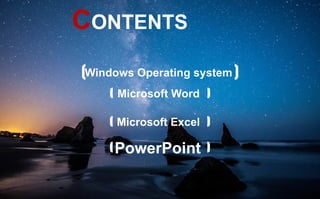 Windows operating system and it's benefits | PPTX