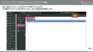 44
Webへのデータ連携
（さくらのクラウド）
 