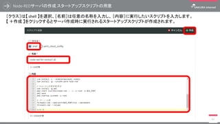 今回のハンズオンの流れ
45
マイコンおよび
プログラムの構築
Webサービス連携
（さくらのクラウド）
マイコン（Arduino Uno）
温湿度センサ
（SHT31/HDC1000）
さくらの通信
モジュール
sakura.ioの設定
仮想サーバ
① ③②
 