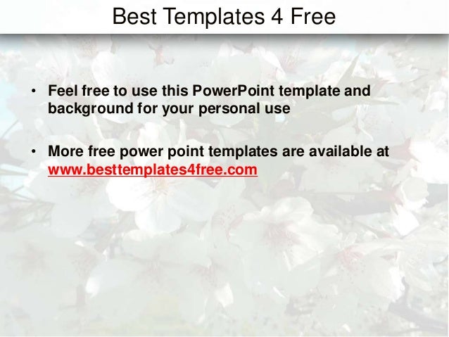sakura powerpoint template