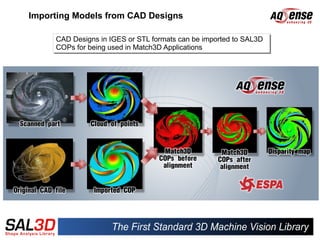 Importing Models from CAD Designs

     CAD Designs in IGES or STL formats can be imported to SAL3D
     CAD Designs in IGES or STL formats can be imported to SAL3D
     COPs for being used in Match3D Applications
     COPs for being used in Match3D Applications
 