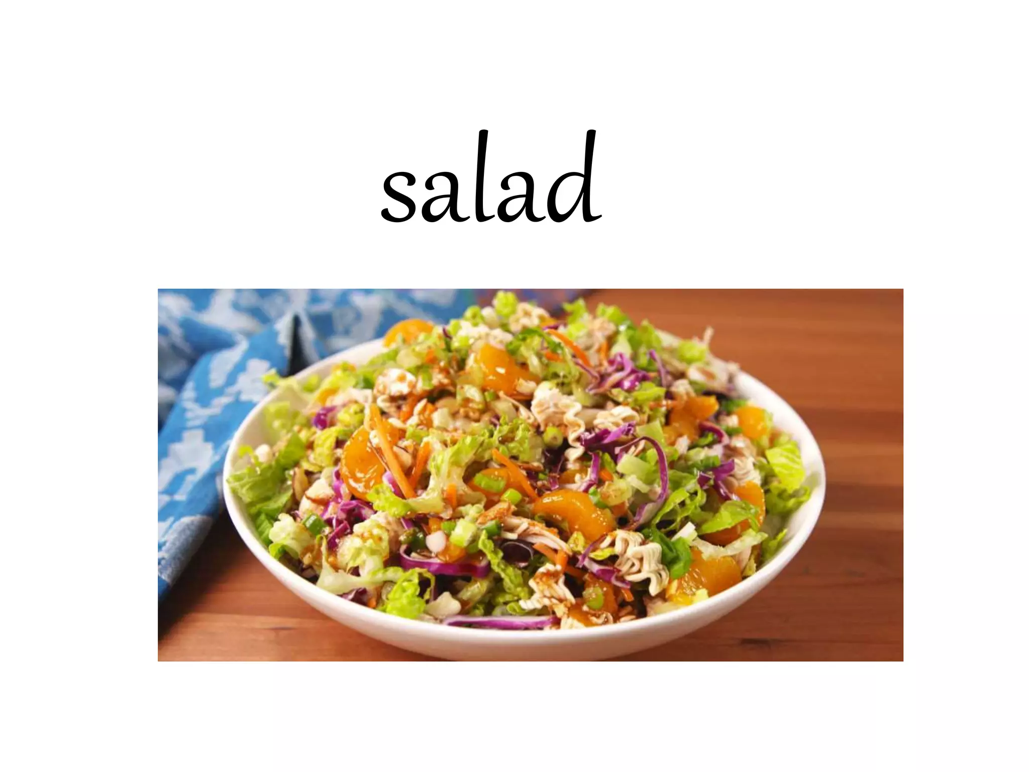SALAD DEFINITION WEBSTER visual data 3