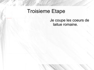 3 cups chopped romaine hearts 