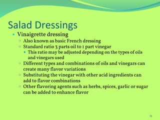 Comprehensive Guide to Salads and Salad Dressings: Types, Greens, and ...