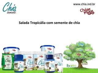 www.chia.ind.br




Salada Tropicália com semente de chia
 