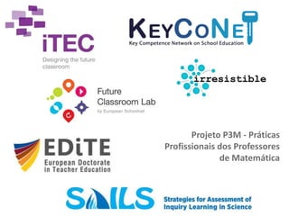 Projeto P3M - Práticas
Profissionais dos Professores
de Matemática
 