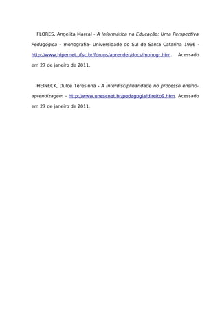 Sala de informática 2011