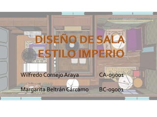 Wilfredo Cornejo Araya      CA-09001

Margarita Beltrán Cárcamo   BC-09001
 