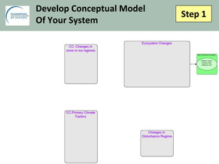 Step 1
Develop Conceptual Model
Of Your System
 