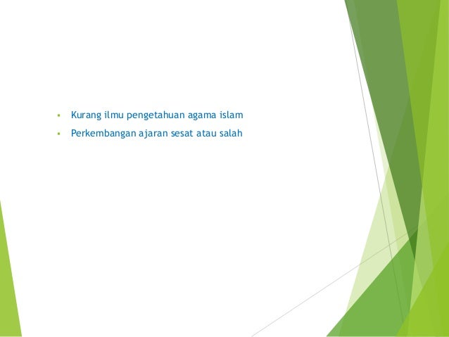 Salah Faham Terhadap Agama Islam