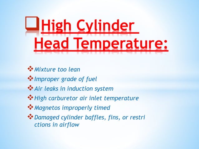 Troubles in Engine system | PPTX