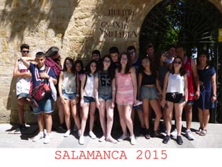 SALAMANCA 2015
 