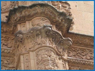 Curiosidades y leyendas

los estudiantes de Salamanca, tenían que ver
  la Rana para aprobar. Aquel que no la viera
     no podía conseguir doctorarse, aunque
   también puede significar la lujuria al estar
 posada sobre una calavera, dando a entender
   el avistamiento de la muerte si se pecaba.
 