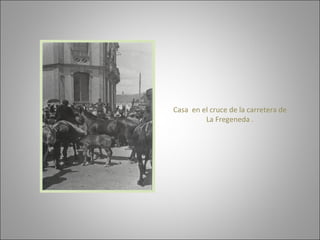 Casa  en el cruce de la carretera de La Fregeneda . 