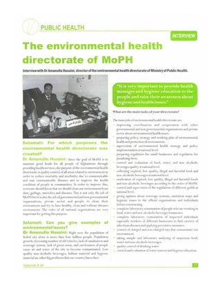 Salamati on environmental health 