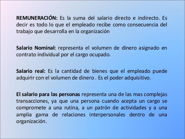 Salarios