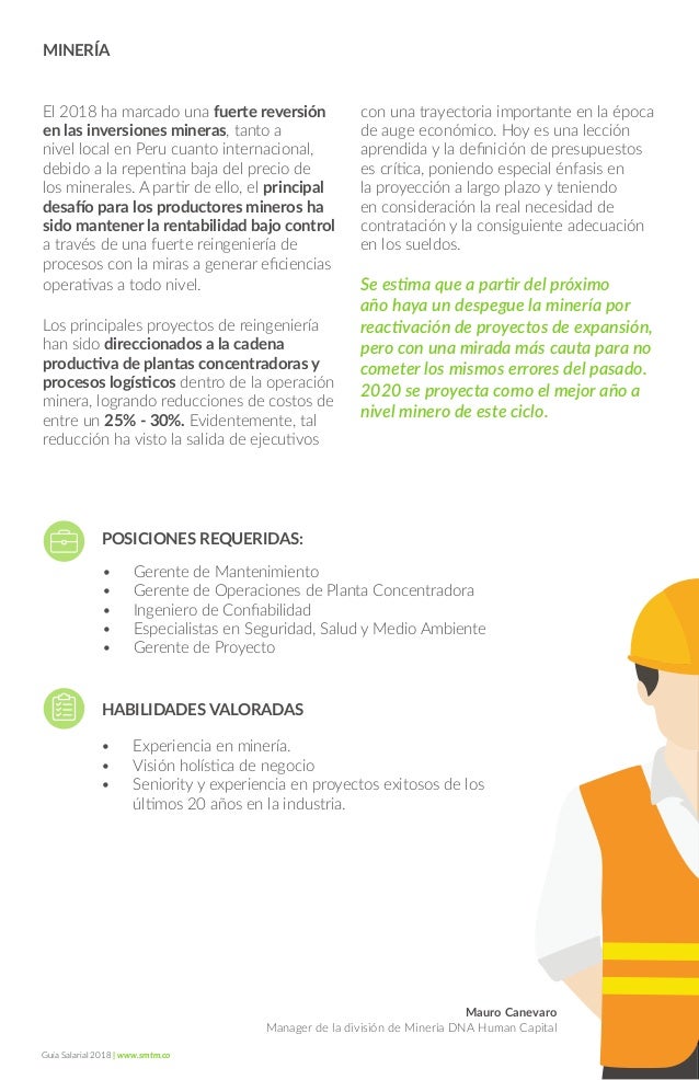 Salarios Y Tendencias Laborales Peru
