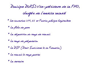 SalariéS Fno Sdorpacac