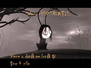 Salariu MENSTRUA IEŢ :
Viene o dat pe lun iă ă ş
ine 4 zileţ
 