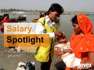 Salary
Spotlight
What do development
professionals get paid?

 