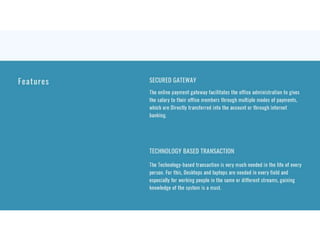 Salary management system