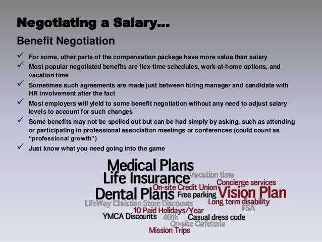 compensation negotiation