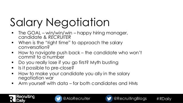you go first the salary negotiation how to negotiation salary
