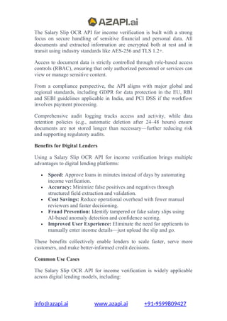 Salary Slip OCR API for Income Verification in Digital Lending ...