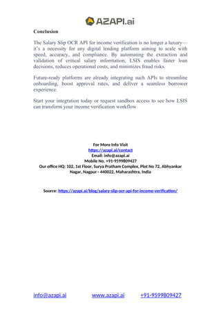Salary Slip OCR API for Income Verification in Digital Lending ...