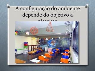 A configuração do ambiente depende do objetivo a alcançar 