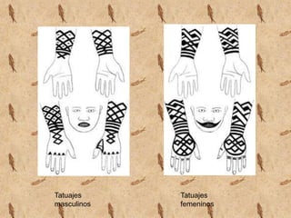 Tatuajes     Tatuajes
masculinos   femeninos
 