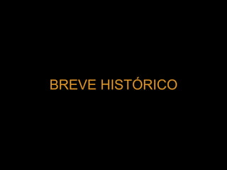 BREVE HISTÓRICO 
 