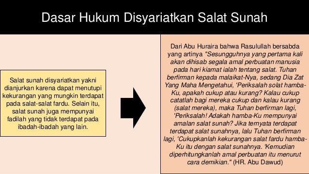 Salat Sunah Yang Mengiringi Salat Fardu Disebut - Coba Sebutkan