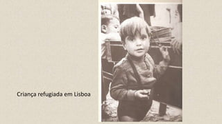 Criança refugiada em Lisboa
 