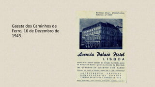Gazeta dos Caminhos de
Ferro, 16 de Dezembro de
1943
 