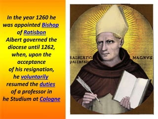 Saint Albert the Great | PPTX