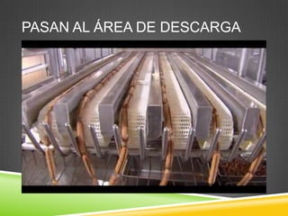 PASAN AL ÁREA DE DESCARGA

 