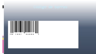 Código de barras
 