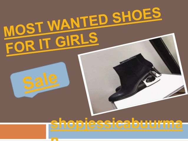 wanted shoes sale
